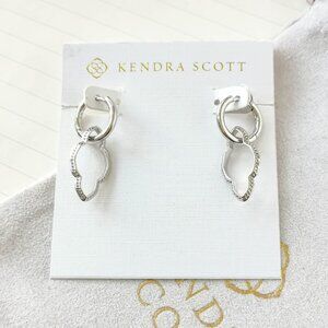 Kendra Scott jewelry - Abbie Silver Convertible Huggie Earrings